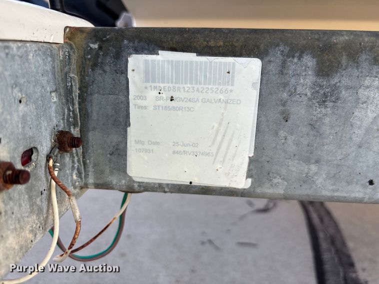 image for item ET4654 2003 Sea Ray SRX boat