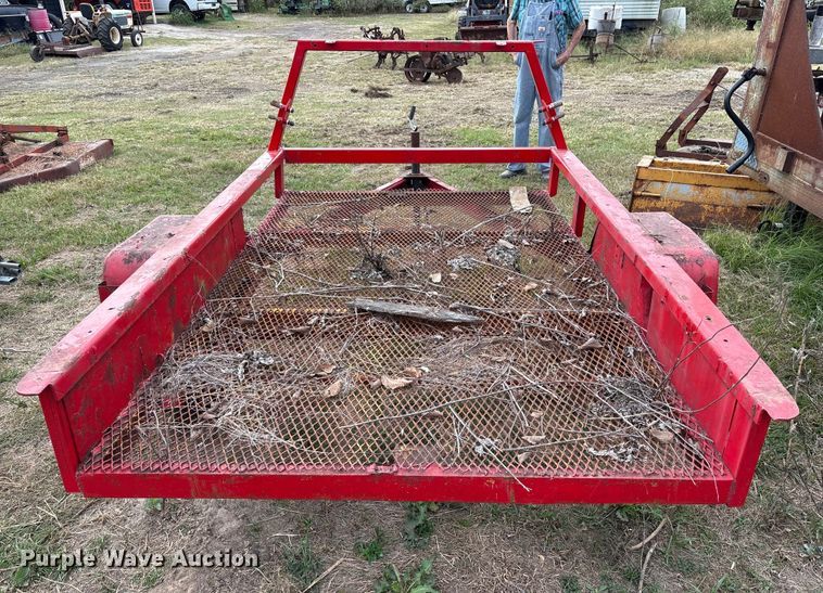 image for item ET7148 Shop built utility trailer