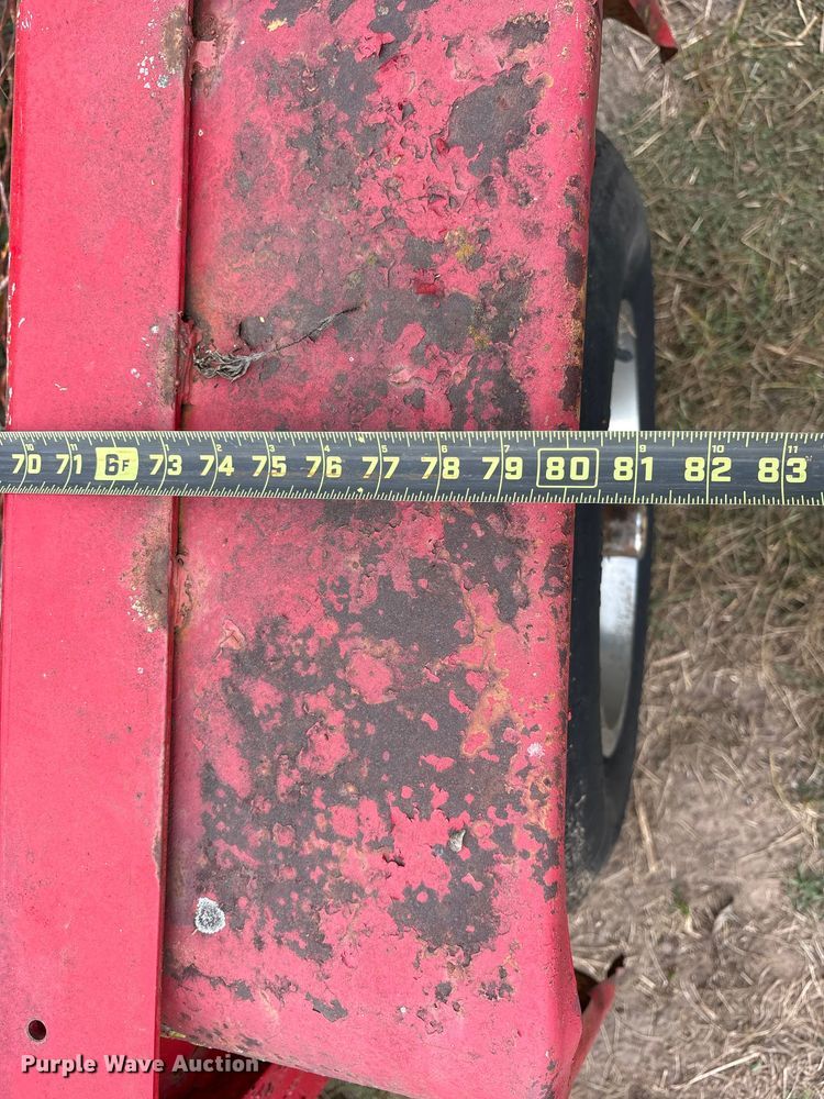 image for item ET7148 Shop built utility trailer