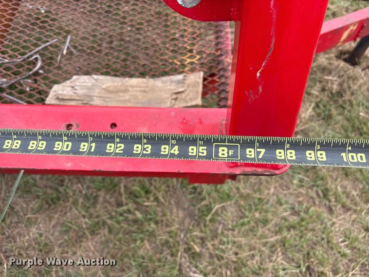 image for item ET7148 Shop built utility trailer