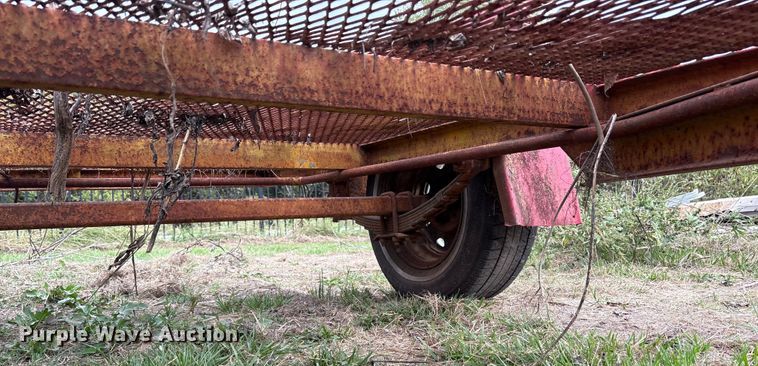 image for item ET7148 Shop built utility trailer