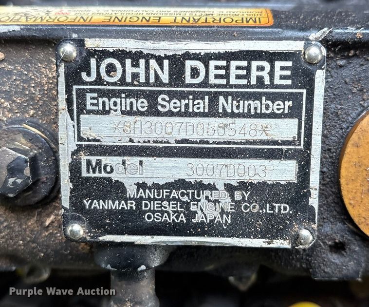 image for item ET7151 2000 John Deere Gator utility vehicle