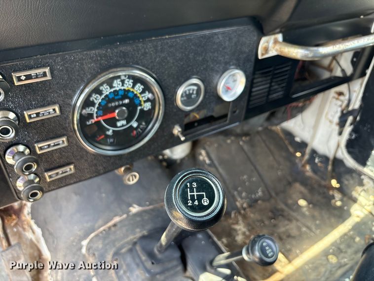 image for item EU0110 1981 Jeep CJ-8 Scrambler SUV