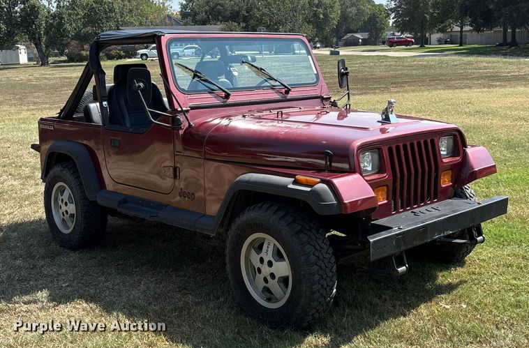 image for item EU0115 1987 Jeep Wrangler SUV