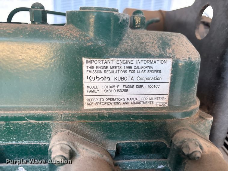 image for item EU0122 1998 Westlake Fabrications generator