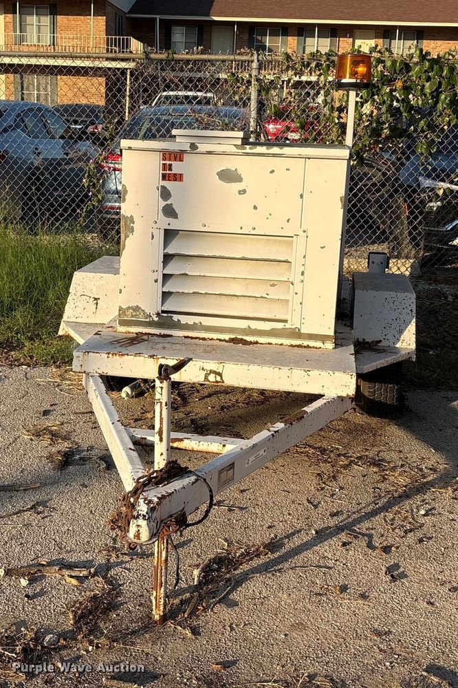 image for item EU0123 1998 Weblake fabricating inc generator