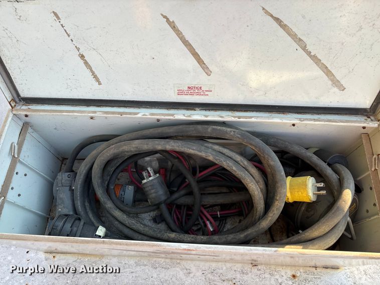 image for item EU0123 1998 Weblake fabricating inc generator