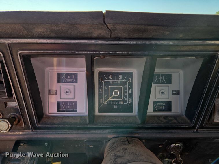 image for item EU3798 1979 Ford F250 flatbed pickup truck