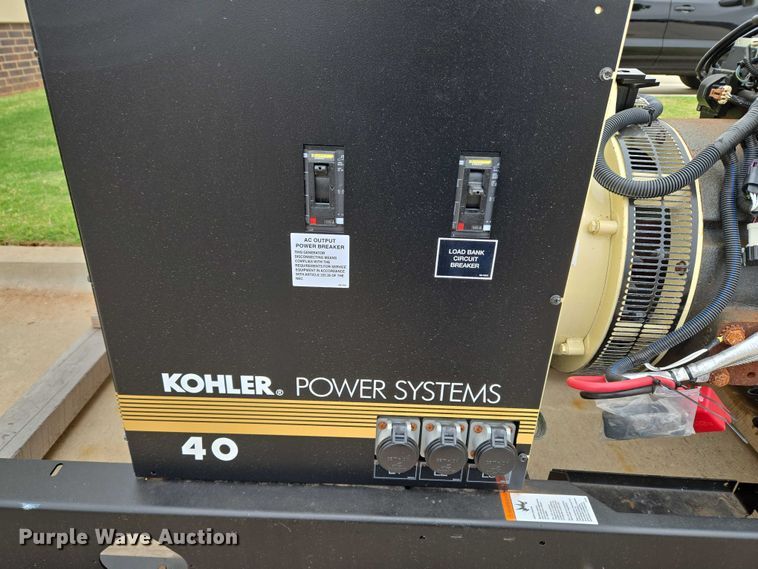 image for item EU3839 2013 Kohler 40REZG generator