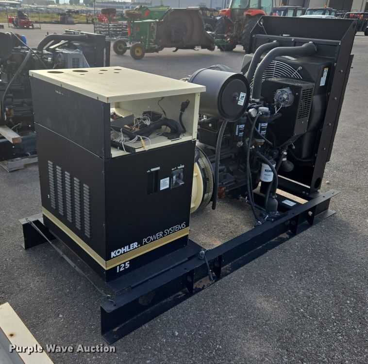 image for item EU3840 2013 Kohler 125RE0ZJG generator