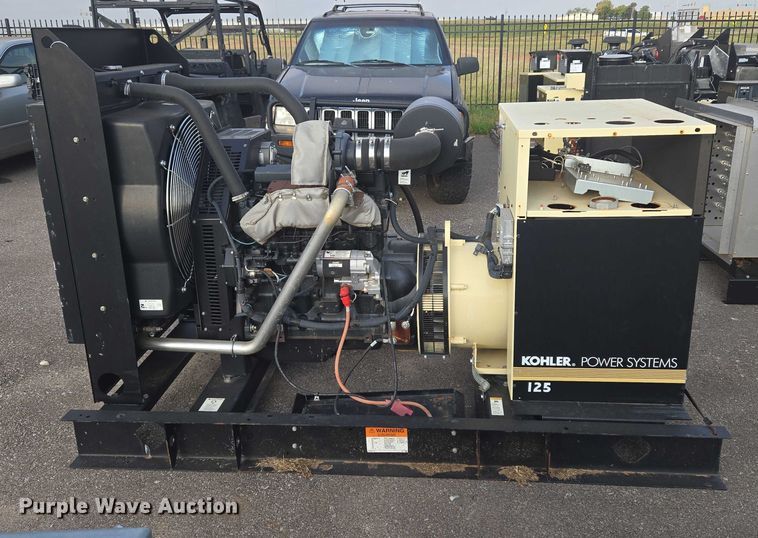 image for item EU3840 2013 Kohler 125RE0ZJG generator