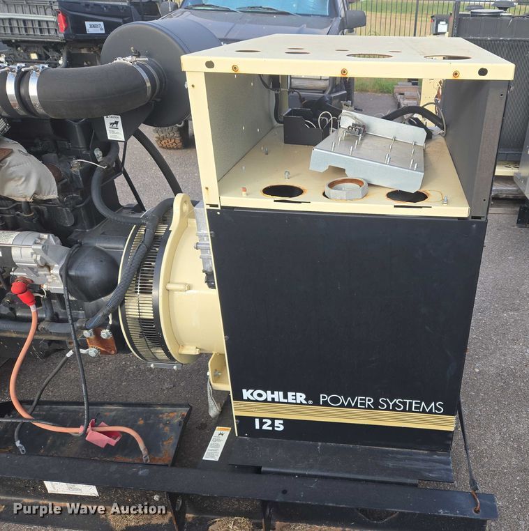 image for item EU3840 2013 Kohler 125RE0ZJG generator