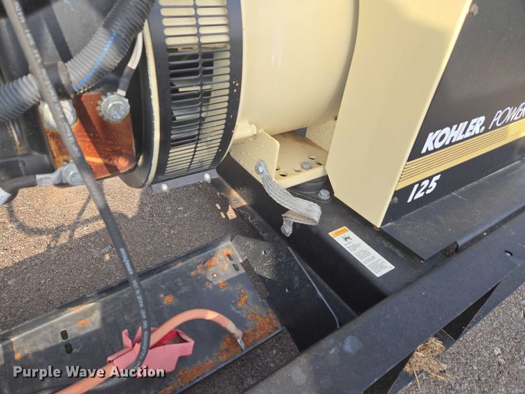 image for item EU3840 2013 Kohler 125RE0ZJG generator