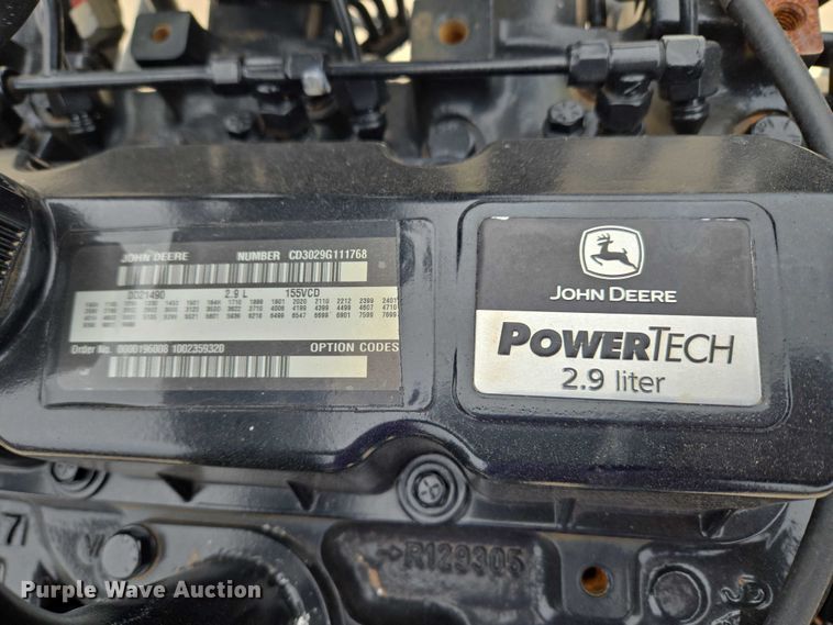 image for item EU3842 John Deere 3029TF270D engine