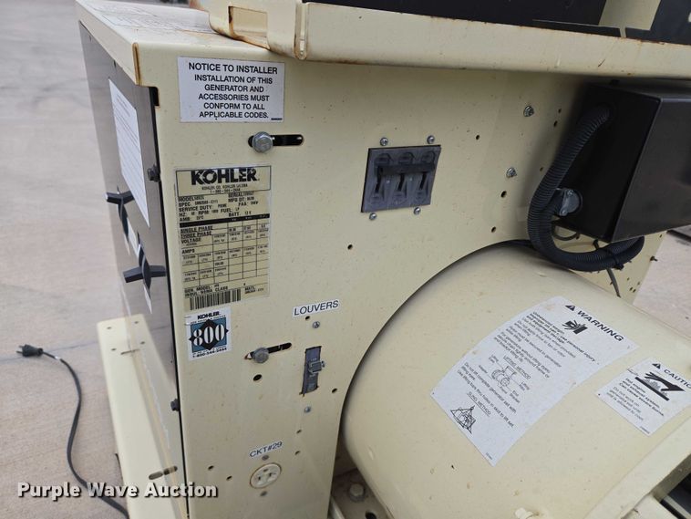 image for item EU3843 Kohler 50RZG generator