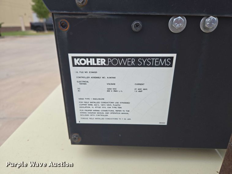 image for item EU3843 Kohler 50RZG generator