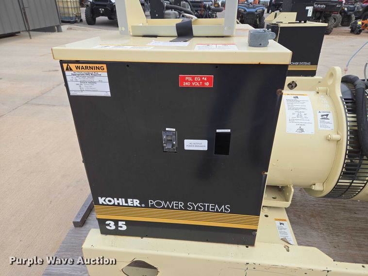 image for item EU3844 Kohler 35RZG generator