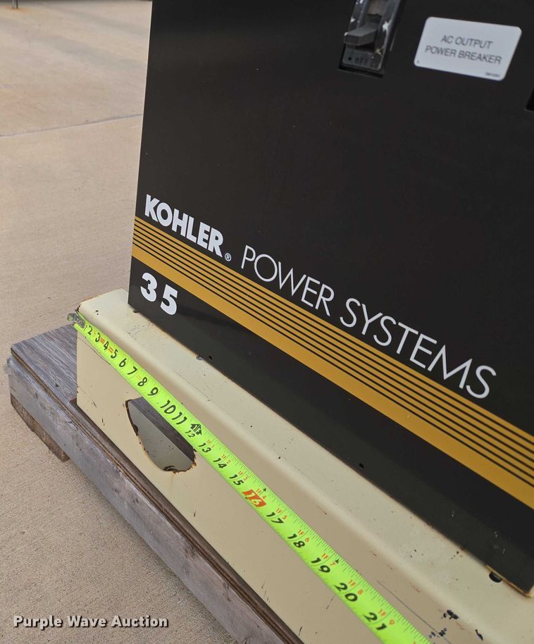 image for item EU3844 Kohler 35RZG generator
