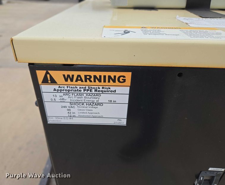 image for item EU3844 Kohler 35RZG generator