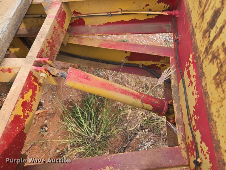 image for item EU3858 Shop built tilt deck equipment trailer