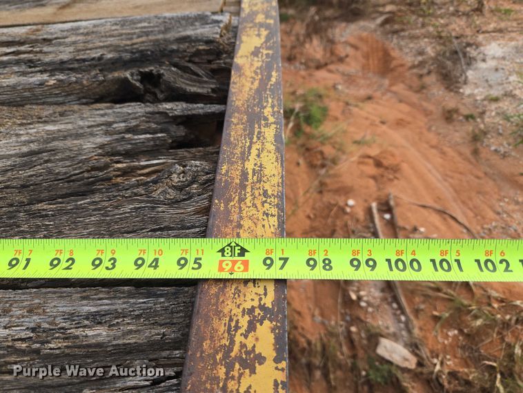 image for item EU3858 Shop built tilt deck equipment trailer