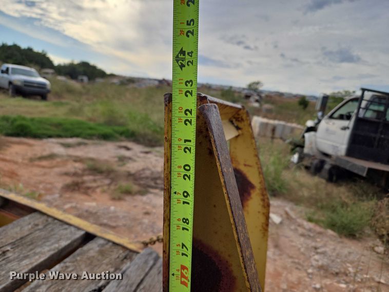 image for item EU3858 Shop built tilt deck equipment trailer