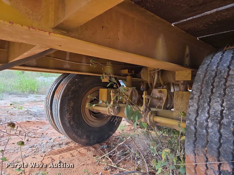 image for item EU3858 Shop built tilt deck equipment trailer