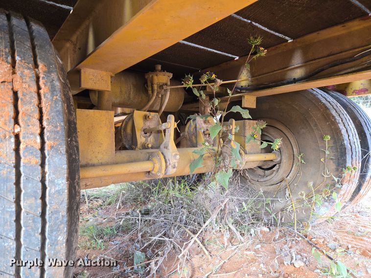 image for item EU3858 Shop built tilt deck equipment trailer