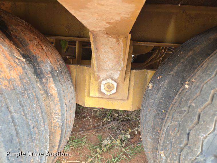 image for item EU3858 Shop built tilt deck equipment trailer