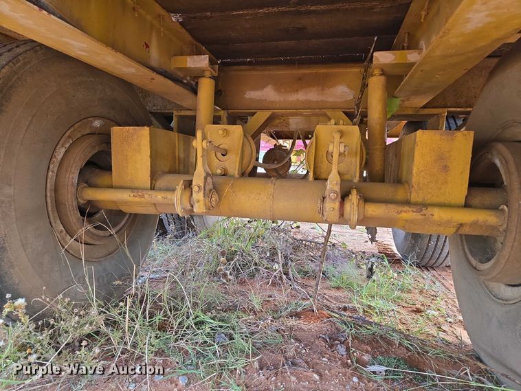 image for item EU3858 Shop built tilt deck equipment trailer