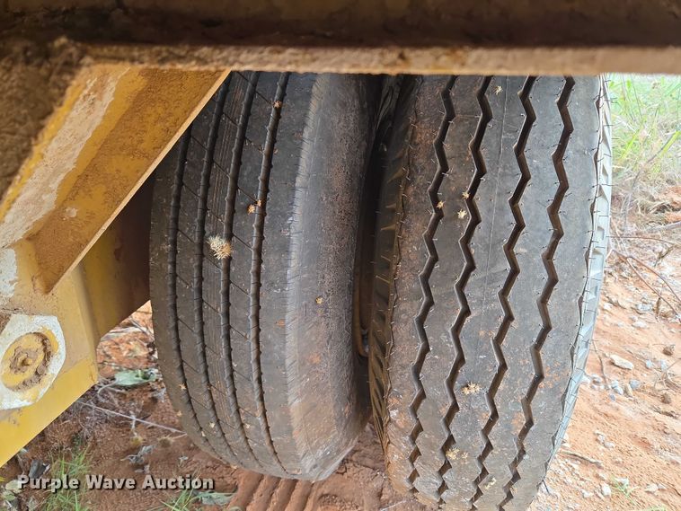 image for item EU3858 Shop built tilt deck equipment trailer