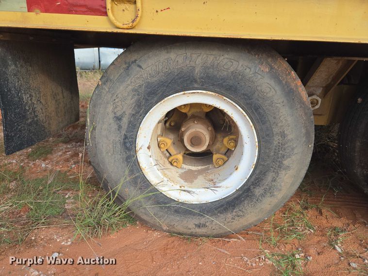 image for item EU3858 Shop built tilt deck equipment trailer