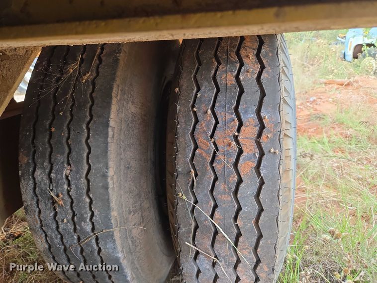 image for item EU3858 Shop built tilt deck equipment trailer