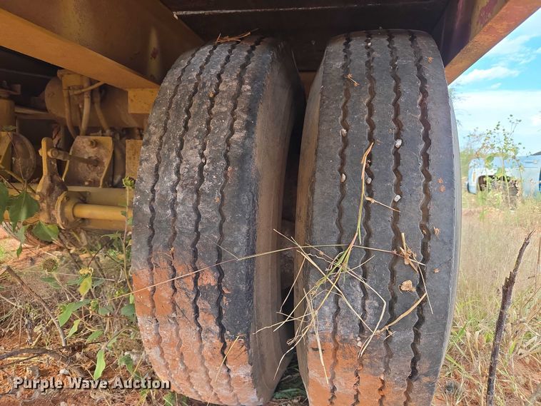 image for item EU3858 Shop built tilt deck equipment trailer