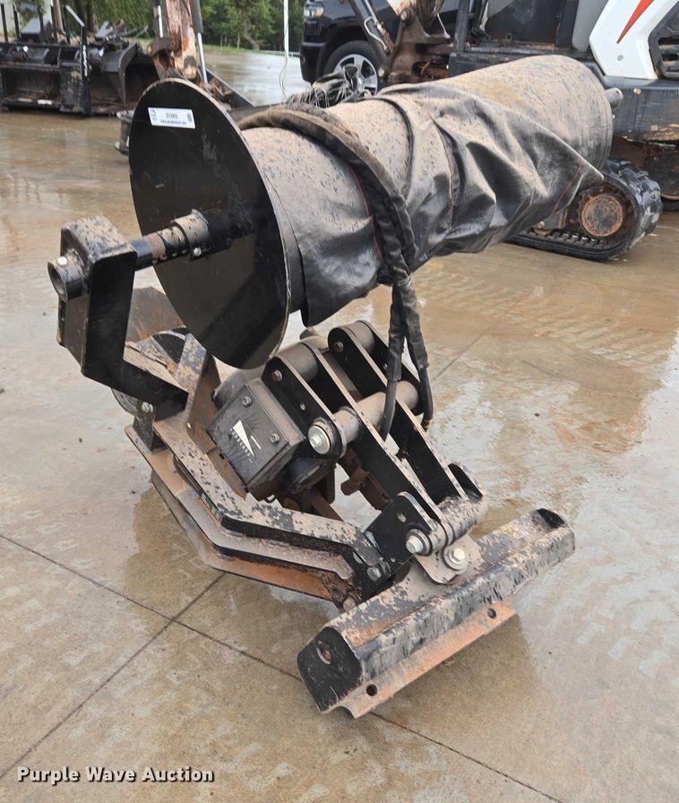 image for item EU3902 2019 Ditch Witch skid steer silt fence plow