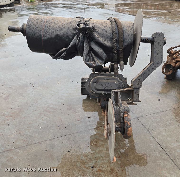 image for item EU3902 2019 Ditch Witch skid steer silt fence plow