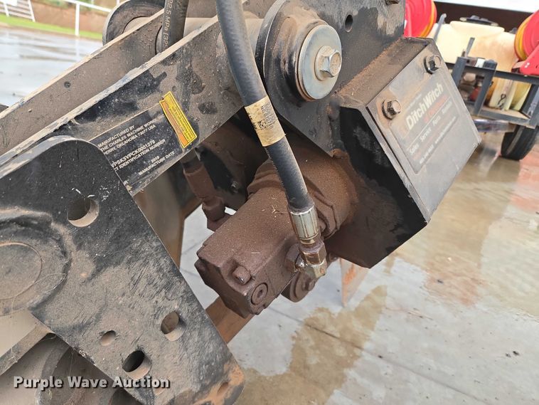 image for item EU3902 2019 Ditch Witch skid steer silt fence plow