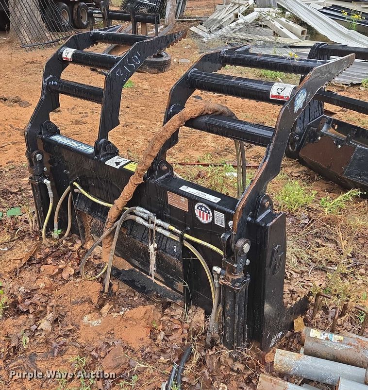 image for item EU3904 Blue Diamond Attachments 10711025 compact utility loader claw grapple