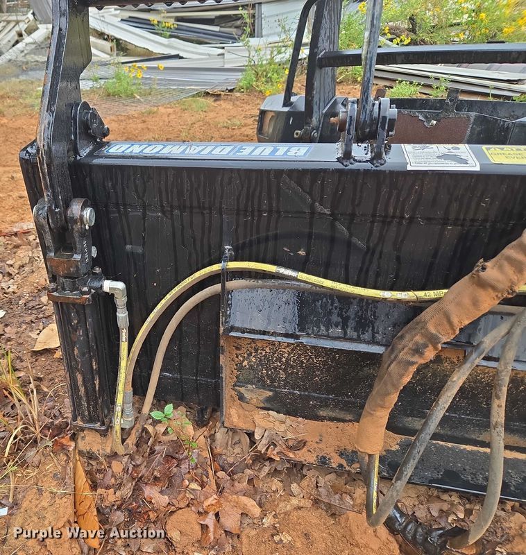 image for item EU3904 Blue Diamond Attachments 10711025 compact utility loader claw grapple