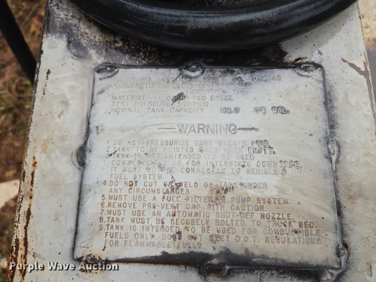 image for item EU3905 Delta Consolidated 48000 fuel tank