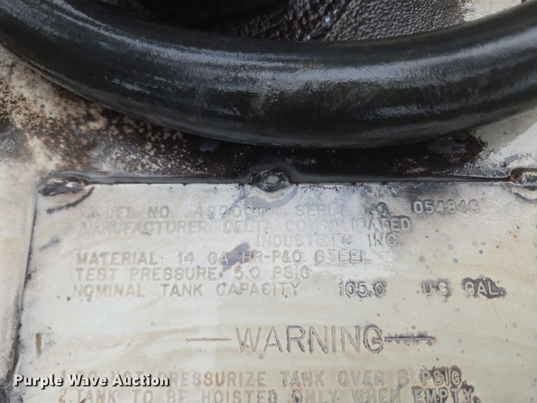 image for item EU3905 Delta Consolidated 48000 fuel tank