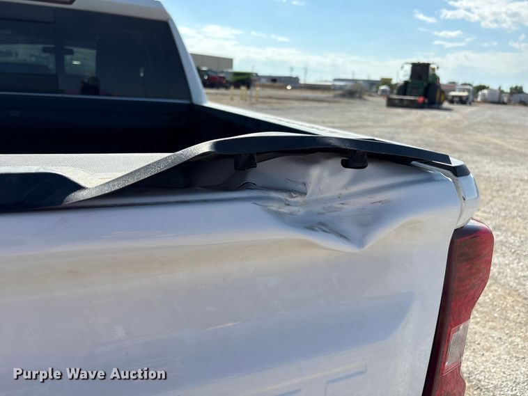 image for item EU4697 2021 Chevrolet Silverado 1500 Crew Cab pickup truck