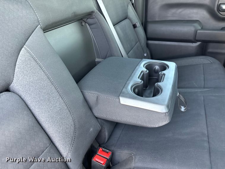 image for item EU4697 2021 Chevrolet Silverado 1500 Crew Cab pickup truck