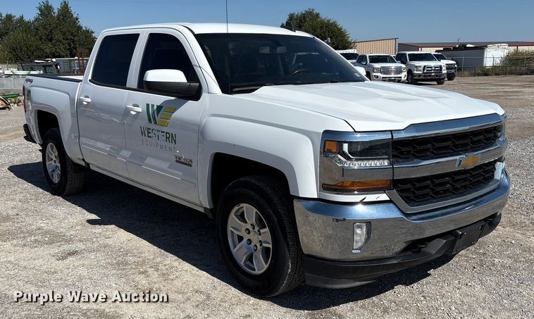 image for item EU4698 2017 Chevrolet Silverado 1500 Crew Cab pickup truck