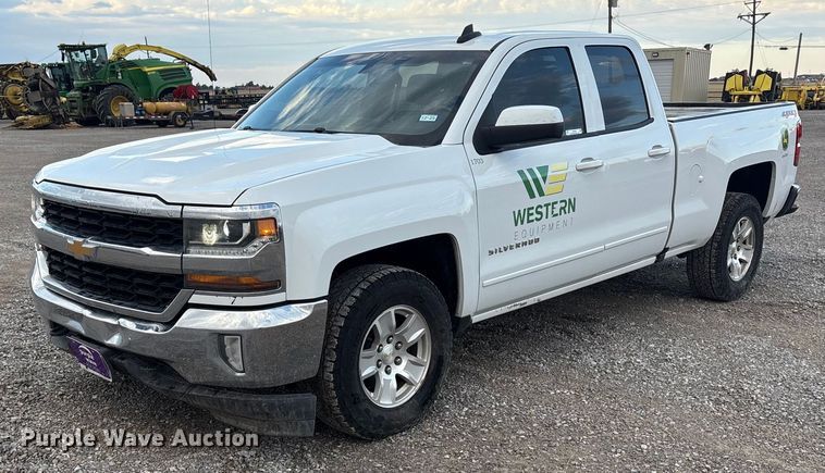 image for item EU4701 2018 Chevrolet Silverado 1500 Double Cab pickup truck