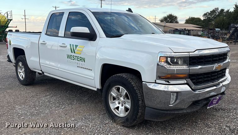 image for item EU4701 2018 Chevrolet Silverado 1500 Double Cab pickup truck