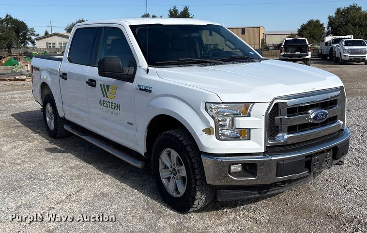 image for item EU4702 2017 Ford F150 SuperCab pickup truck