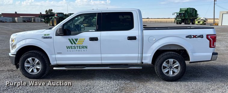 image for item EU4702 2017 Ford F150 SuperCab pickup truck