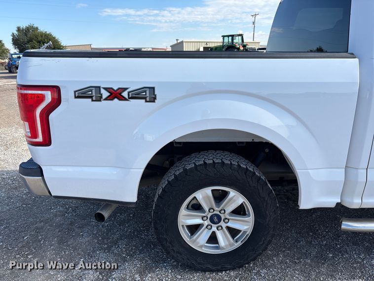 image for item EU4702 2017 Ford F150 SuperCab pickup truck