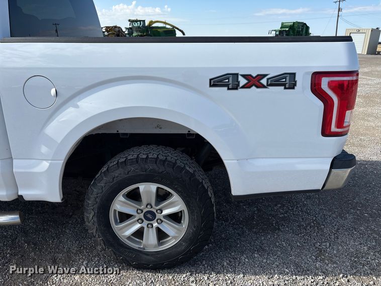 image for item EU4702 2017 Ford F150 SuperCab pickup truck